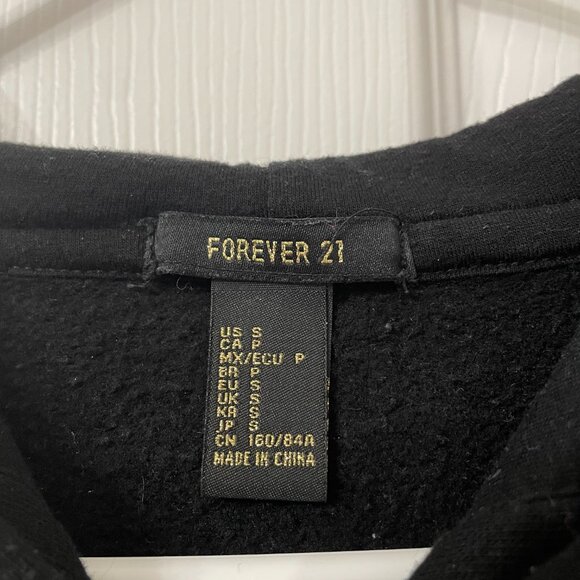 FOREVER 21 Oversized Hoodie - Size Small - Picture 3 of 4